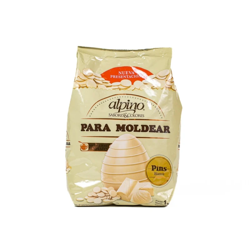 ALPINO PINS 6U 1KG BLANCO