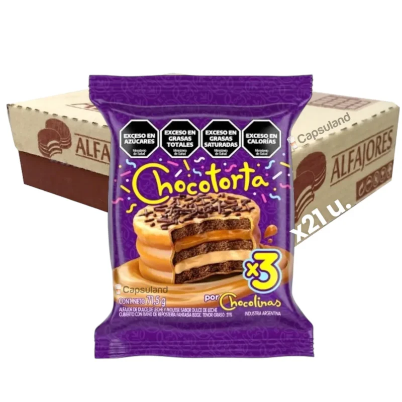 ARCOR TRIPLE 7U CHOCOTORTA