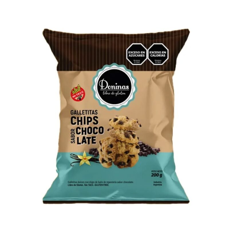 DONINAS 5U 200G CHIP Y CHOCO