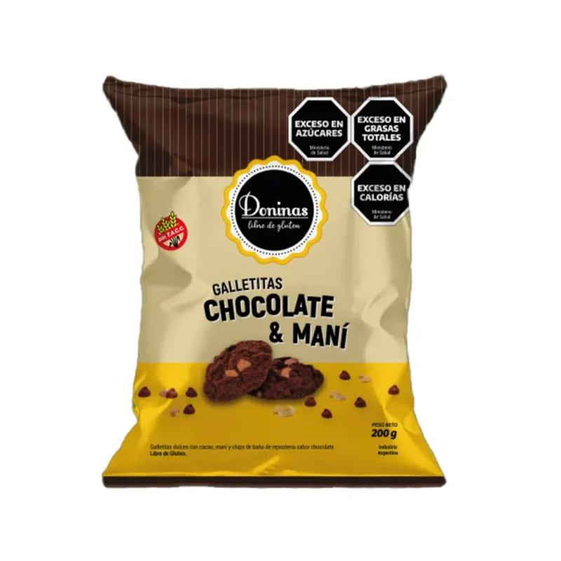 DONINAS 5U 200G CHOCO Y MANI
