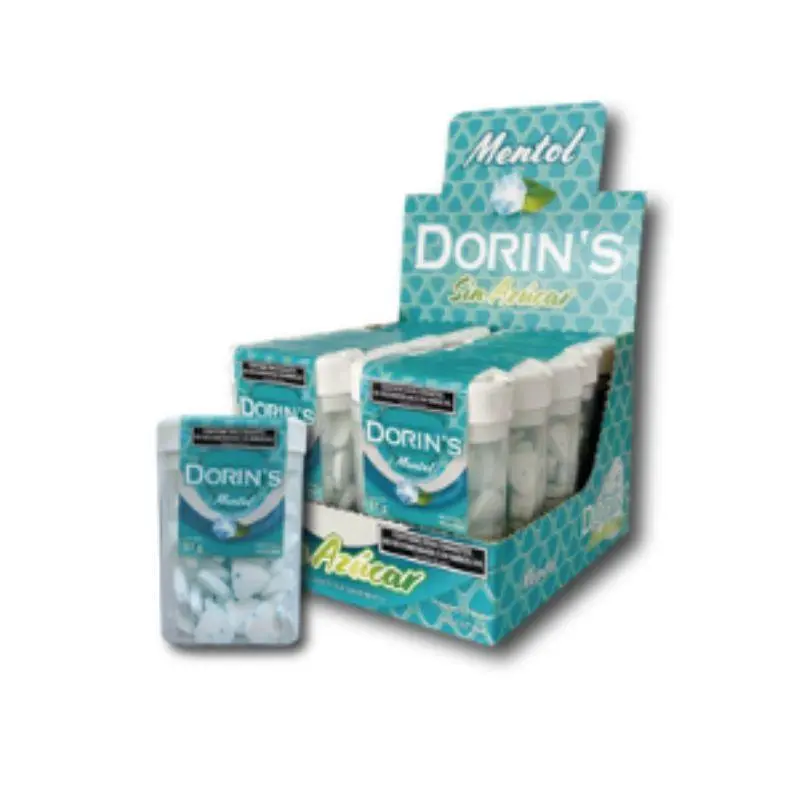 DORINS S/AZUCAR 10U MENTOL