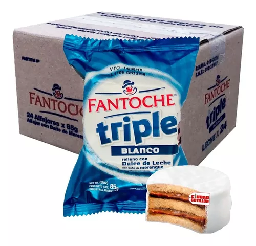 FANTOCHE TRIPLE 24U BLANCO