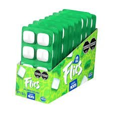 CHICLE FLICS 12 TIRAS VERDE