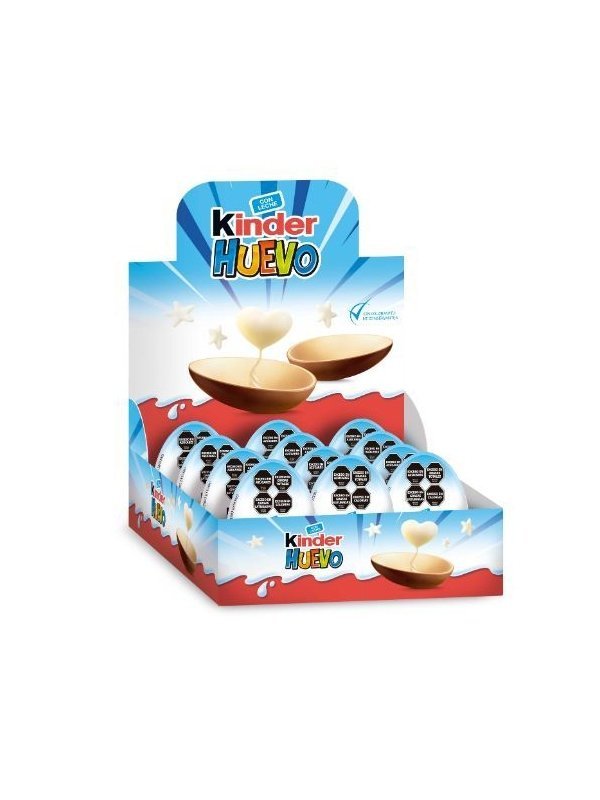 HUEVO KINDER 6U CELESTE