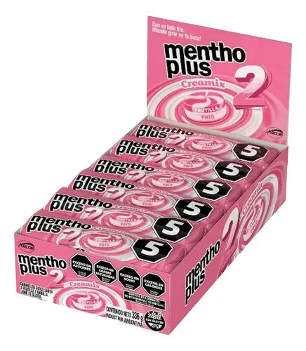 MENTHOPLUS CREAMIX 6U FRUTILLA
