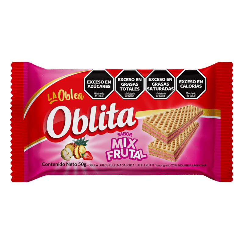 OBLEA OBLITA 24U 50G FRUTILLA