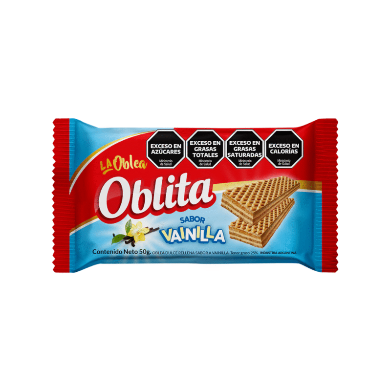 OBLEA OBLITA 24U 50G VAINILLA
