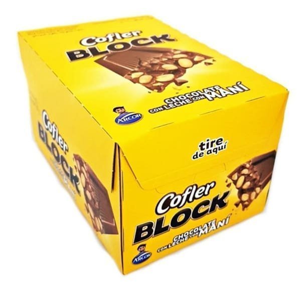 COFLER BLOCK 4U 38G LECHE
