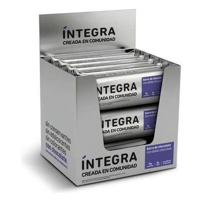 INTEGRA PLATA 6U DOBLE CHOCO