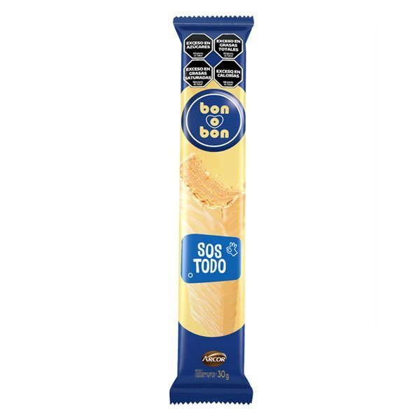 OBLEA BON O BON 10U 30G BLANCO