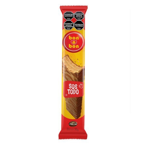 OBLEA BON O BON 10U 30G LECHE