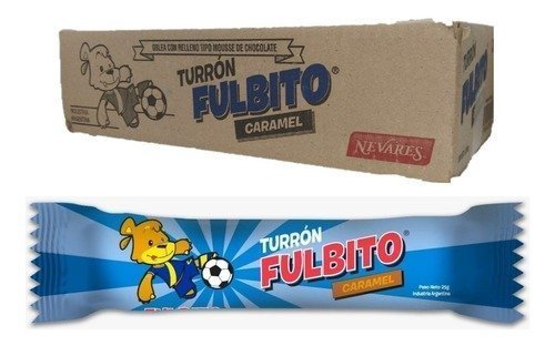 TURRON FULBITO 50U 25G