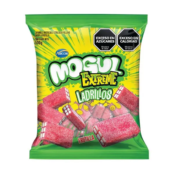 MOGUL 500G 2U LADRILLO FRUTILLA
